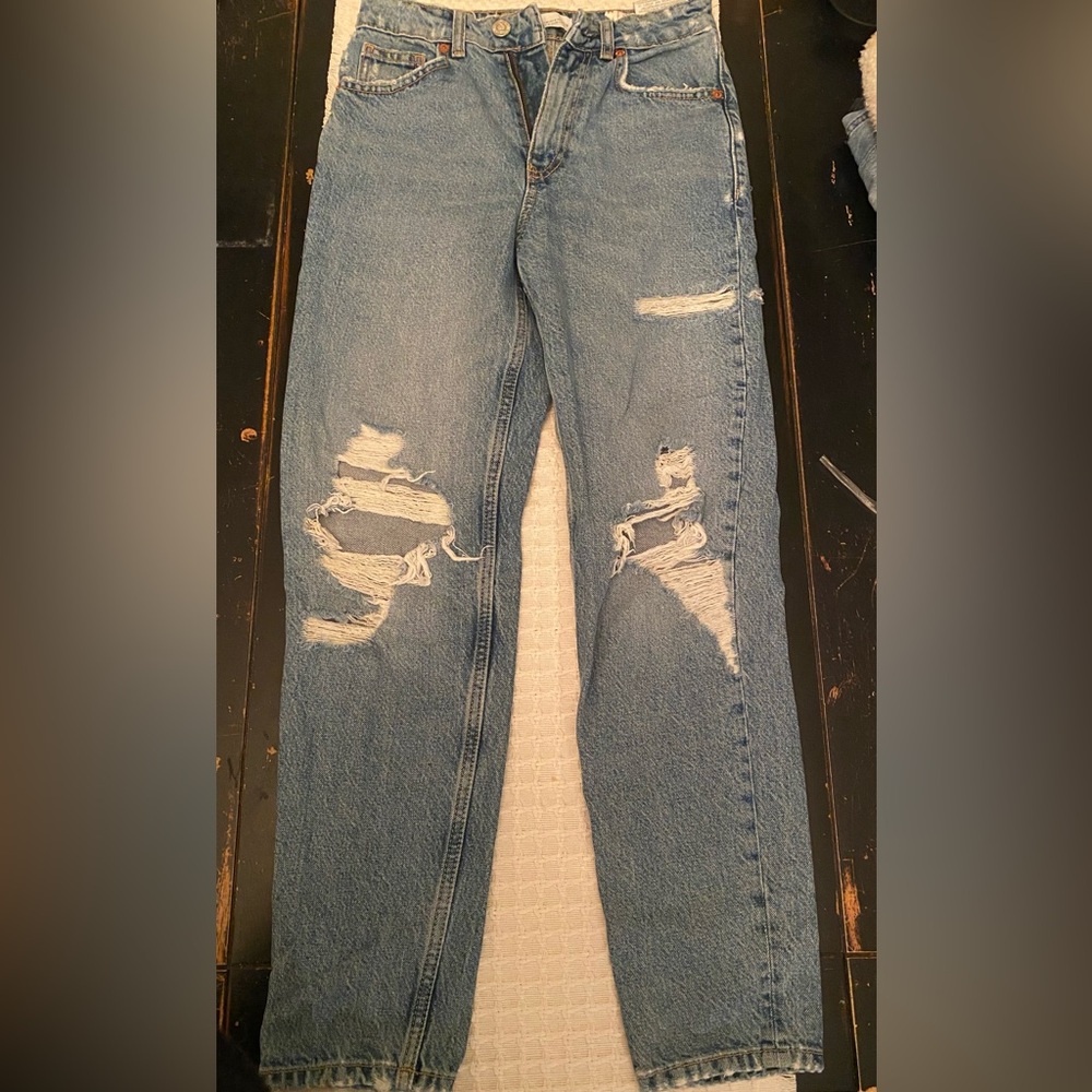 Zara Distressed Jeans